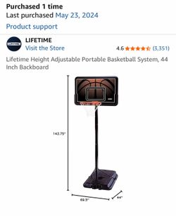 Lifetime Basketball Goal