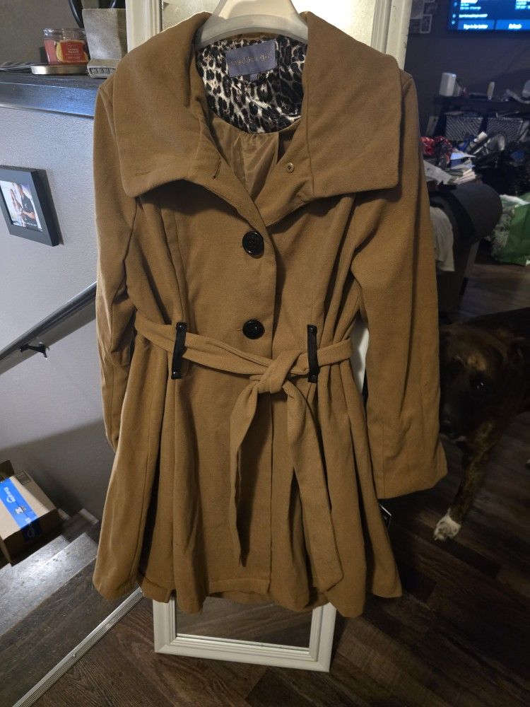 New Madden Girl Long Coat Size XXL