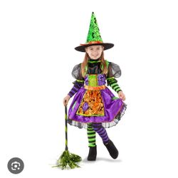 Witch Halloween Costume child size 5-6