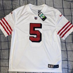Nike San Francisco 49ers Trey Lance #5 Jersey