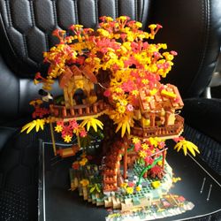 Youeefy Micro Building Block Treehouse Set – Complete with Lights!