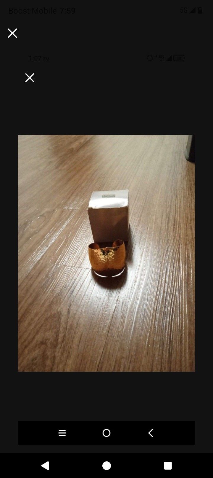 Avon Sleek Texture Cuff Bracelet