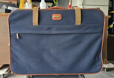 Samsonite Vintage 80s Luggage Suitcase Original Extra Strap Included