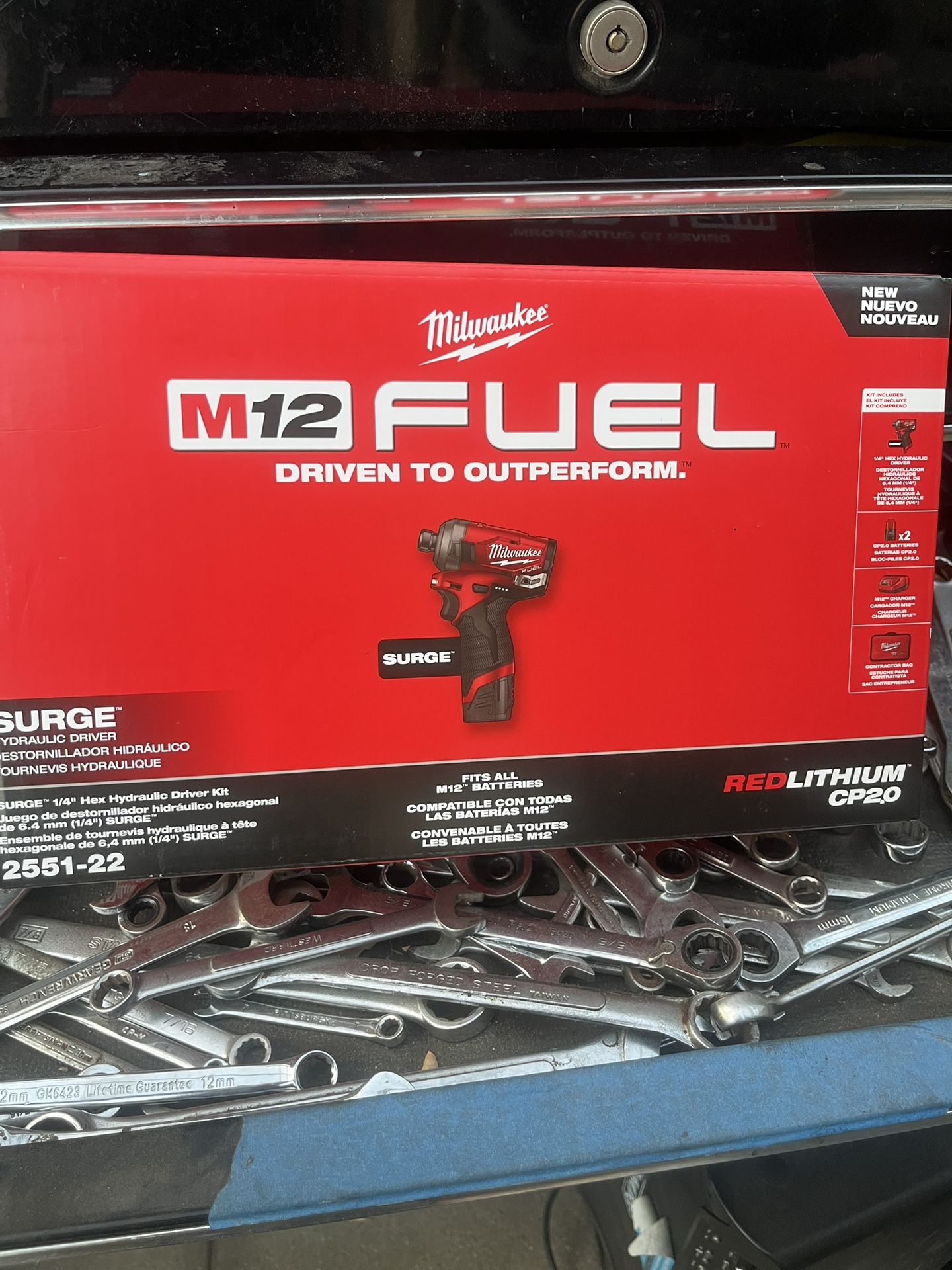 Milwaukee Hydraulic Driver