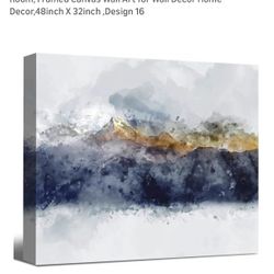 48”x32”x1.5” Canvas Wrapped Painting