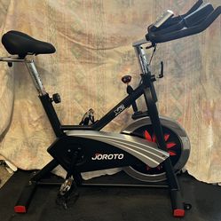 Joroto X2 Stationary Exercise Bike | X2 Pro Bluetooth Magnetic Belt Drive Indoor Cycling Bike (Gently Used)