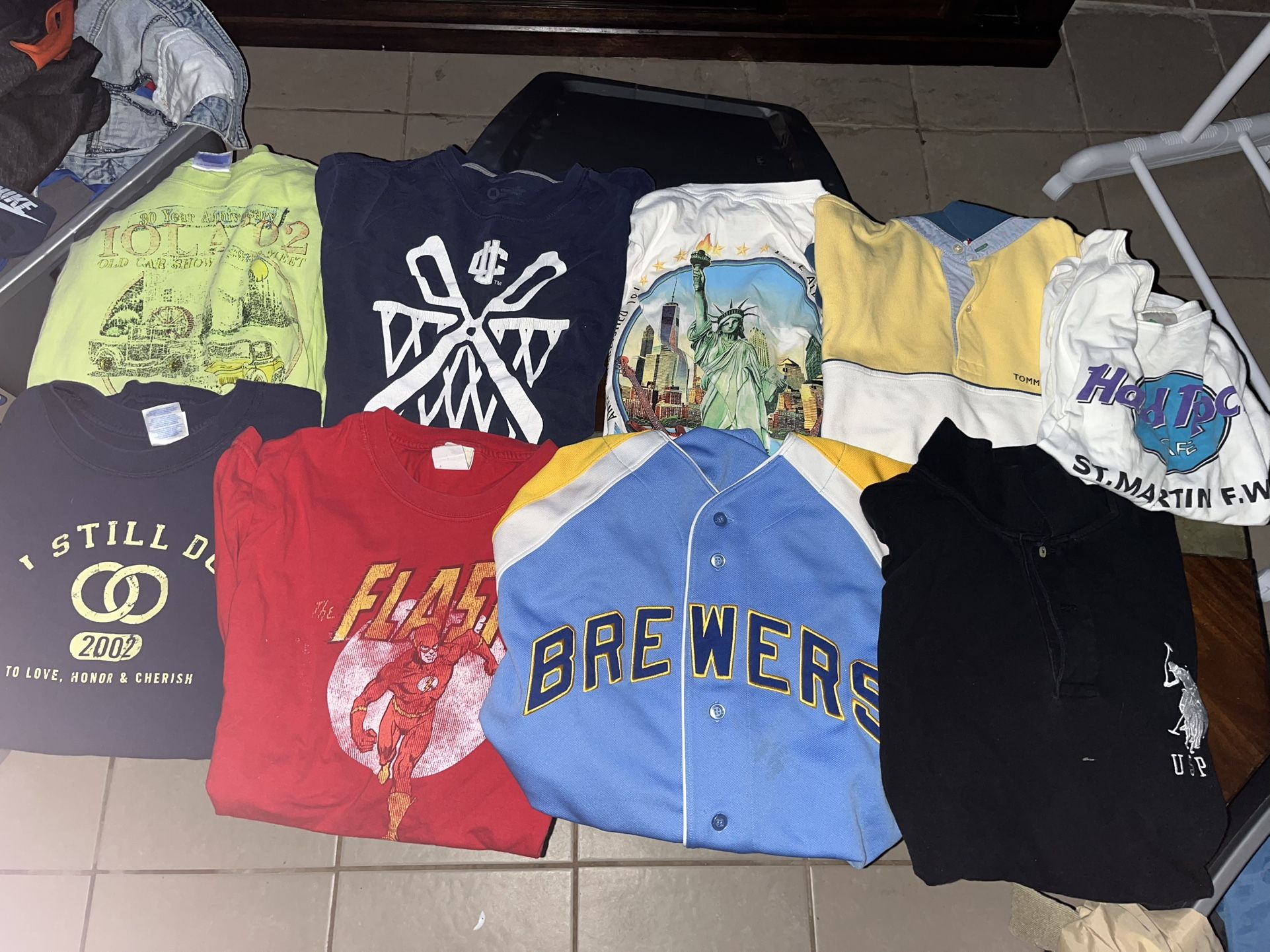 Variety Of Vintage Clothes