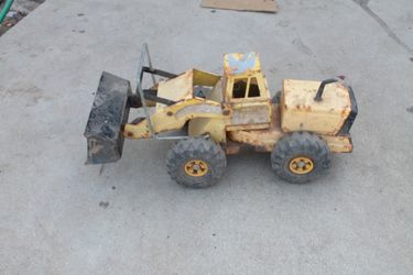 Rusted tractor toys