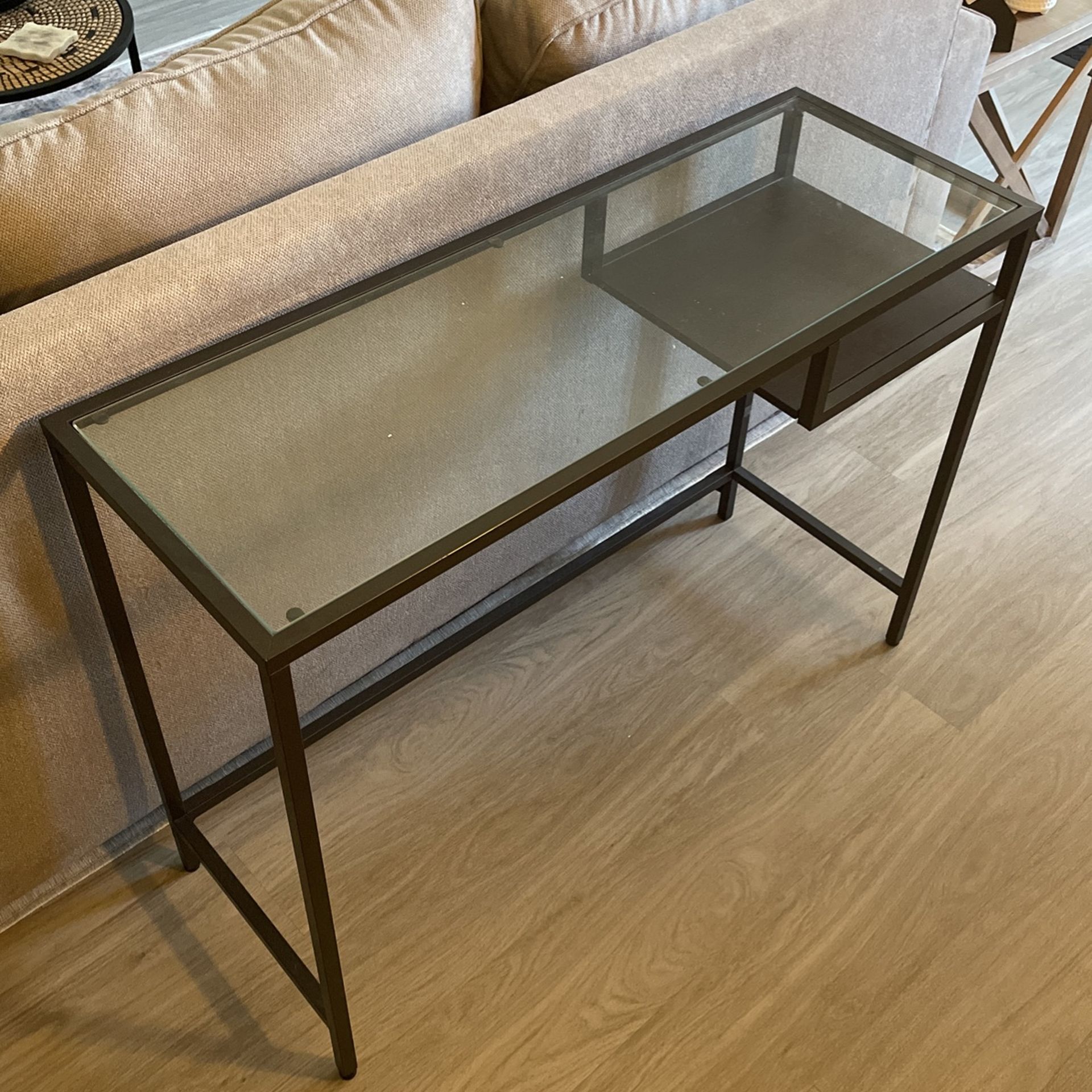 Glass Desk