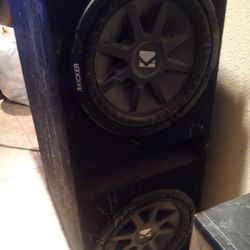 Subwofer 12'kicker  Amp.  Hifonic Amp Chunch  And Epicent. Audio Control 