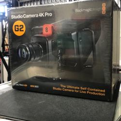 Blackmagic Studio Camera 4K Pro G2