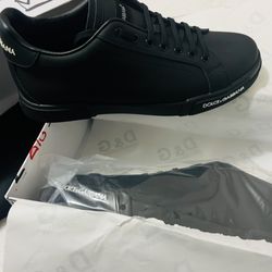Dolce Gabbana calfskin nappa portofino sneakers