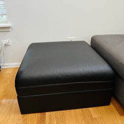 Black Ottoman 