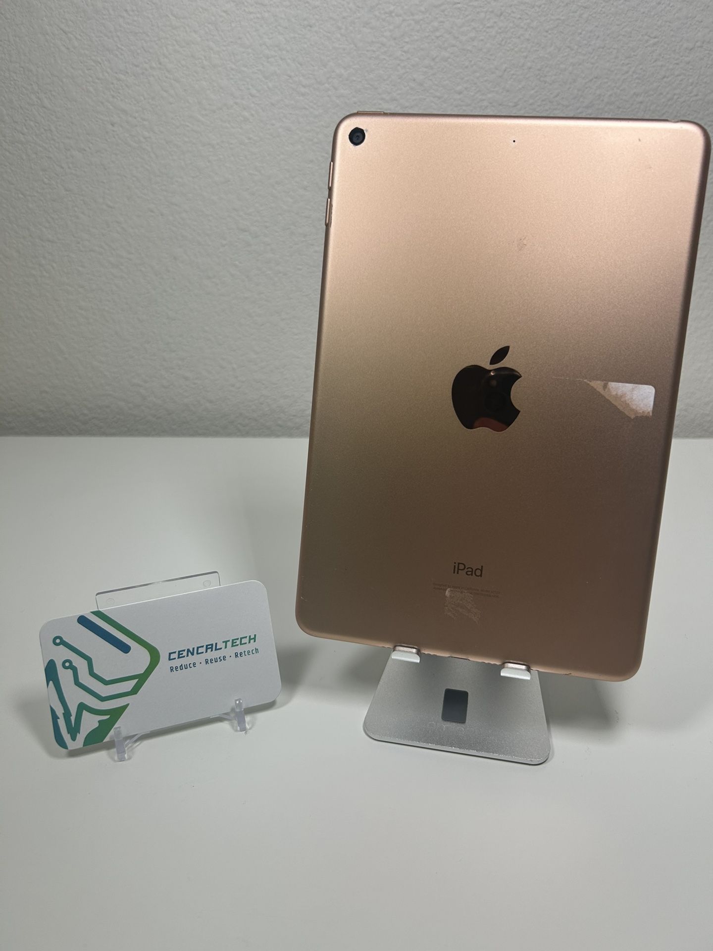 iPad Mini 5th Gen 64gb WiFi Only 87%🔋Health 6/10 Good Condition Cracked Screen #0389