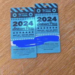 Have 2 Passes To The Fair 