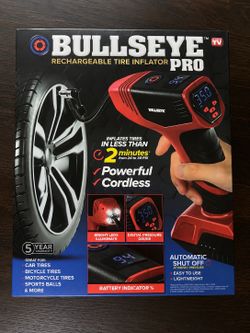 BRAND NEW RECHARGEABLE TIRE INFLATOR