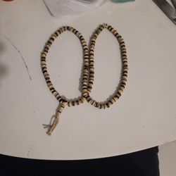 Vintage and beautiful Yak bone handmade rosary mala 