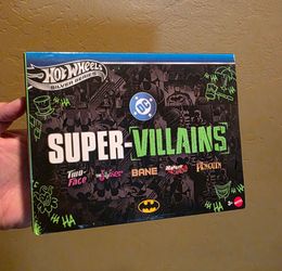 Hotwheels Super-Villains Car Set