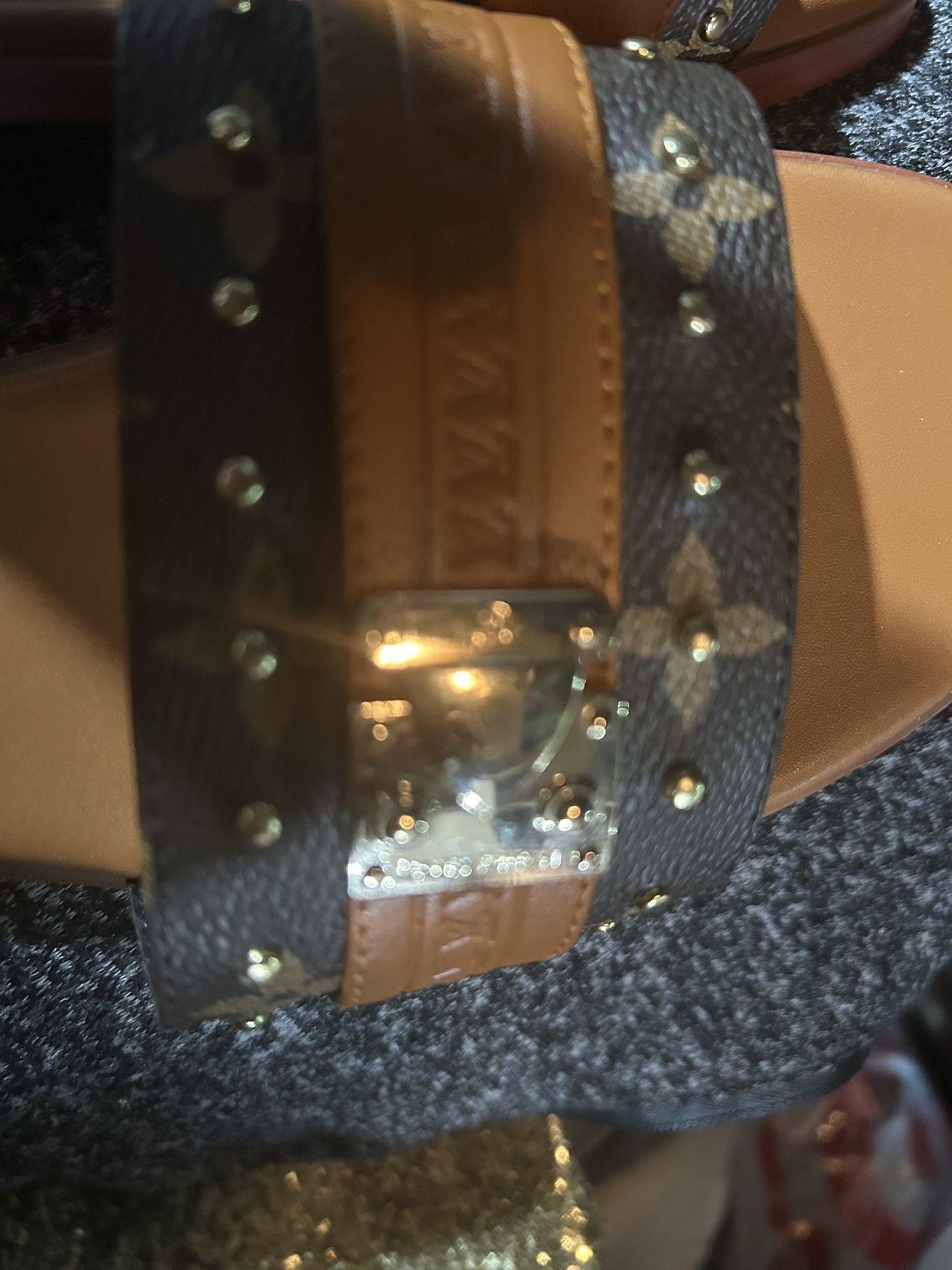 Yeah, Louis Vuitton sandals