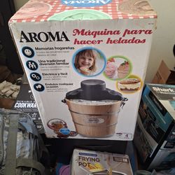 Never used ice cream maker