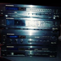 Marantz Legacy Stereo Cd Amp Equalizer Deck Set