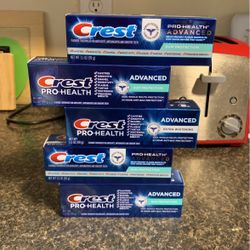 Crest Pro- Health Toothpaste Bundle-5 Items!
