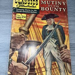 Mutiny on the Bounty - Classics Illustrated No. 100