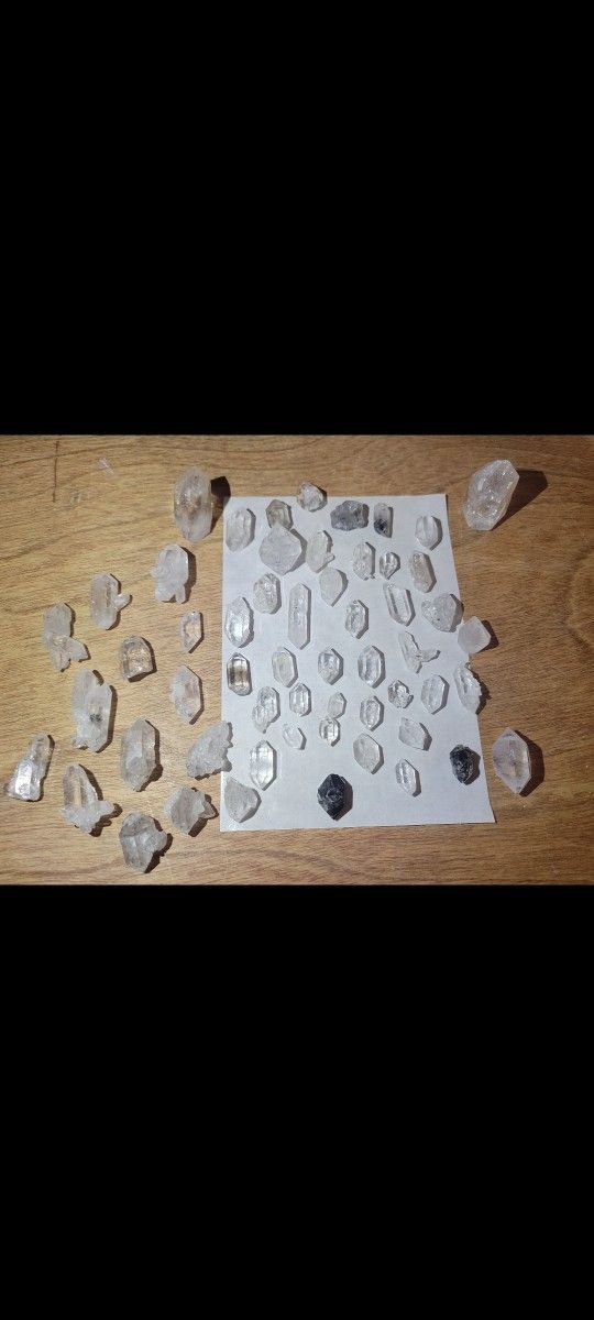 Giant Lot Of Herkimer Diamonds 30pcs.