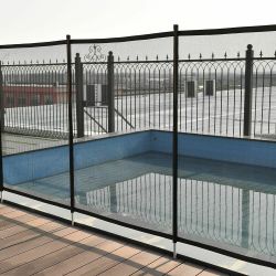 4' x 12' In-ground Swimming Pool Safety Fence - 12' x 4'(LXH)