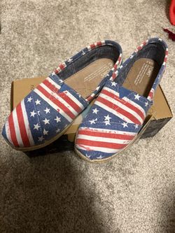 American Flag Toms Shoes