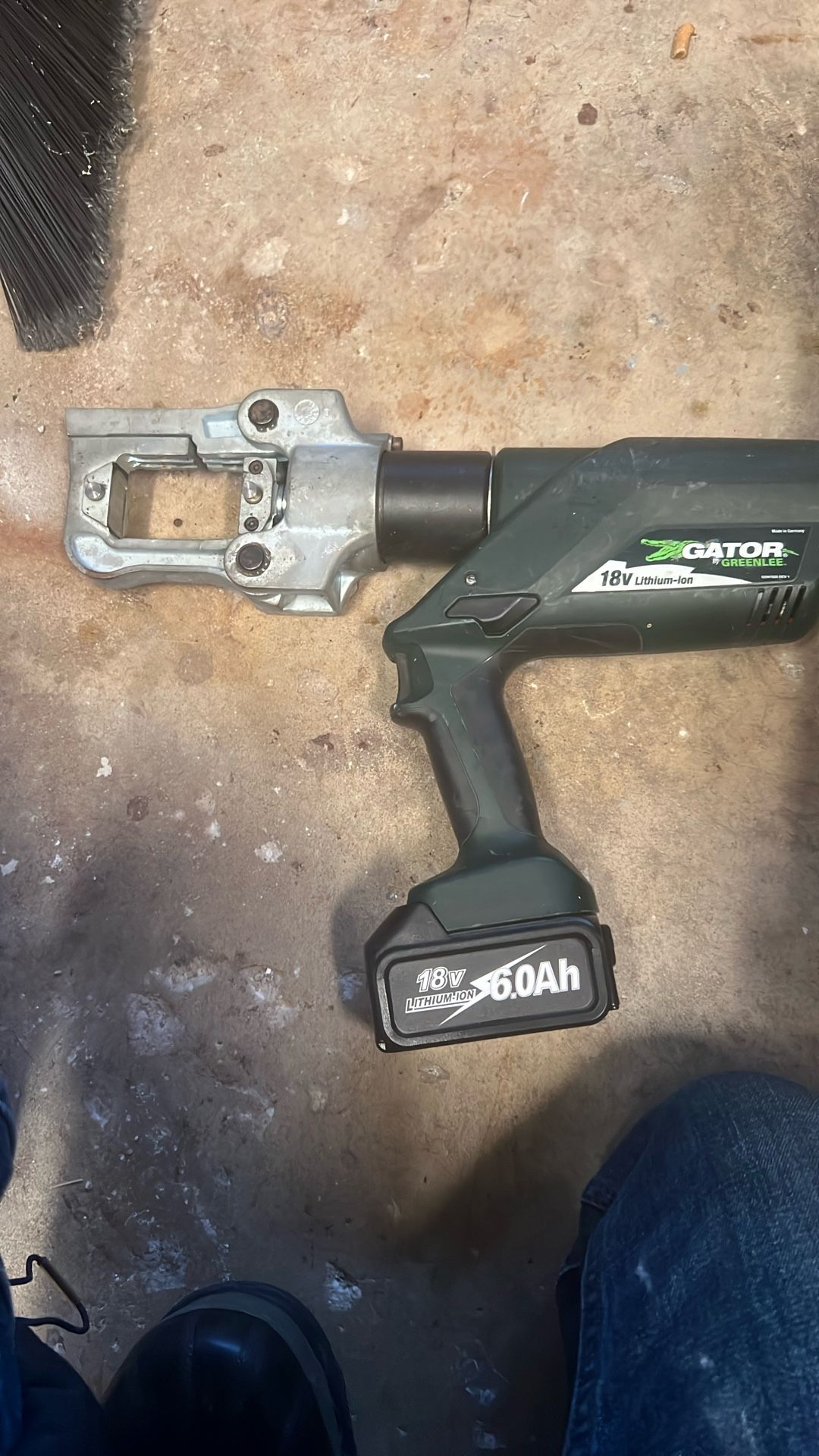 Greenlee Gator 18 V 12ton Crimping Tool