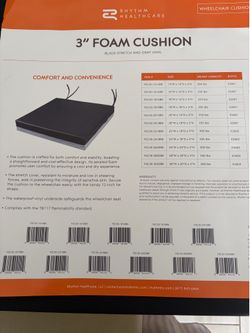 wheelchair cushion
