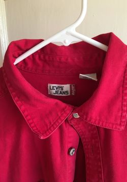 90s Levi Strauss button up jacket