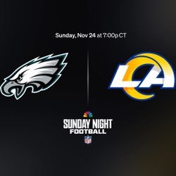 RAMS VS EAGLES TICKETS