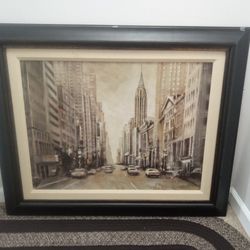 Vintage Sketch Of New York City