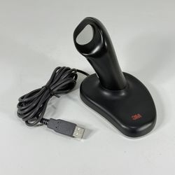 3M Wired Ergonomic Optical Mouse with Vertical Grip - EM500GPS - USB - Tested