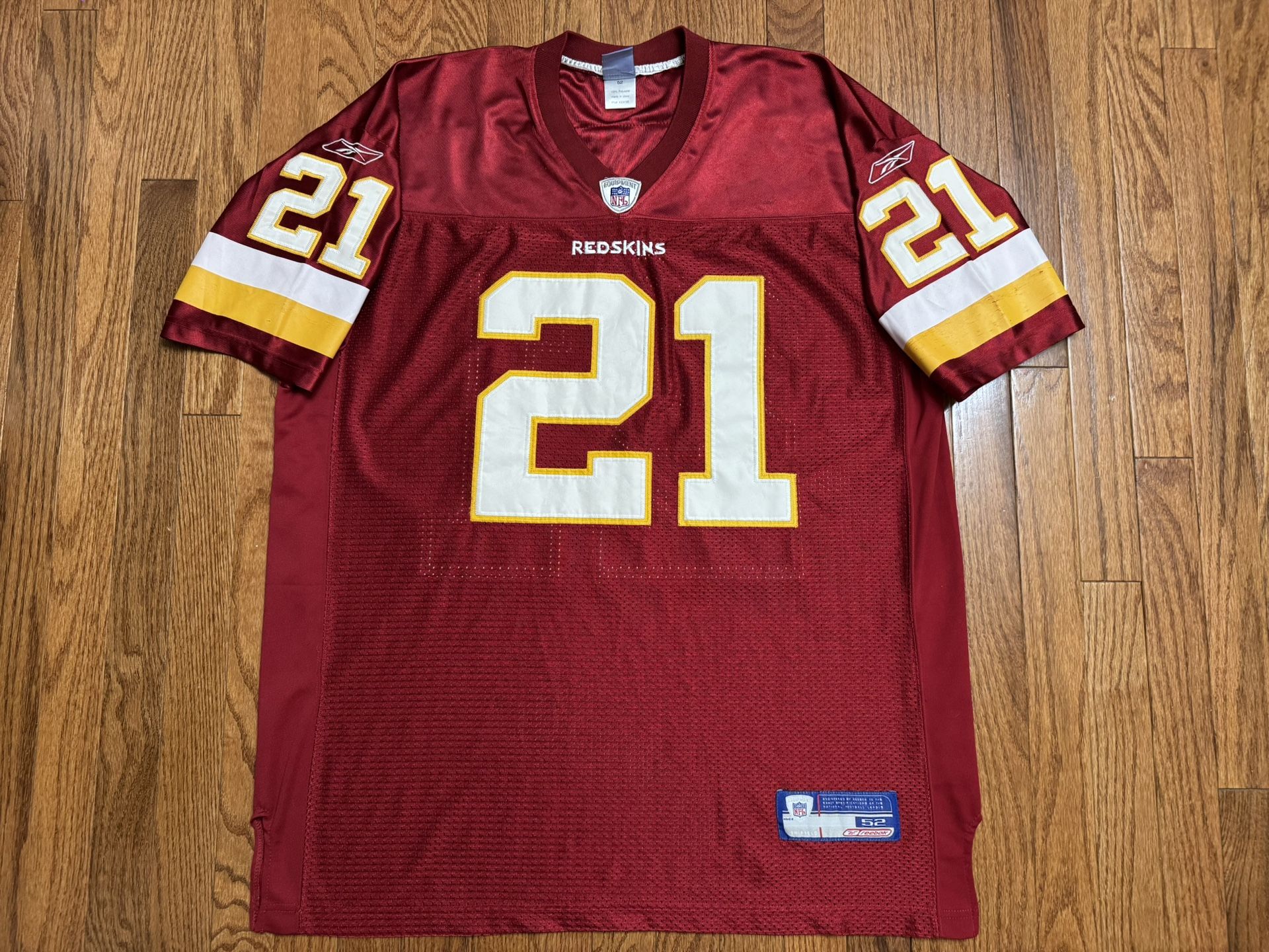 Sean Taylor Washington Redskins Commanders Reebok Equipment Jersey Size 52 XXL