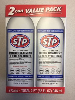 (NEVER USED) STP multi-purpose motor treatment fuel stabilizer