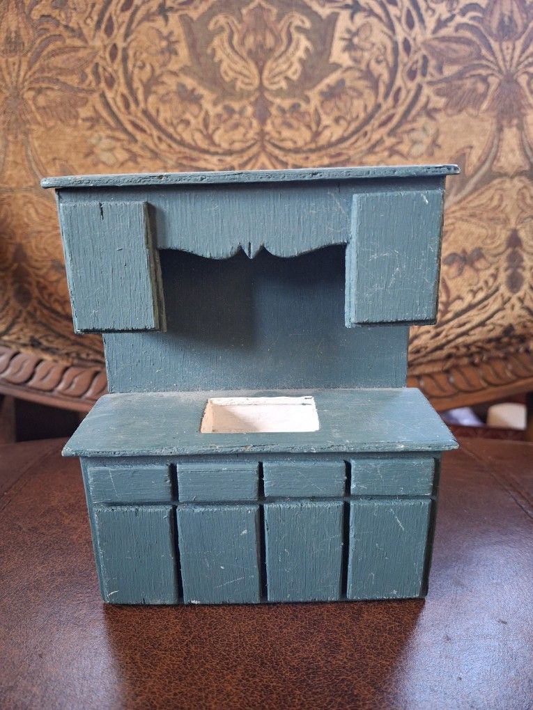 1/12 Scale Vintage Dollhouse Kitchen Sink