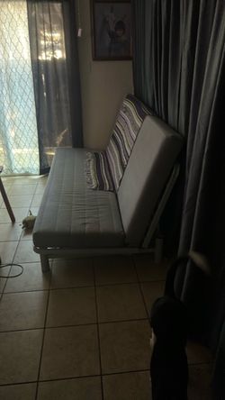Gray Futon Sofa Bed