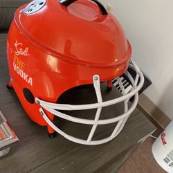 Football helmet grill never used