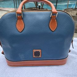 Dooney & Bourke Blue Purse 