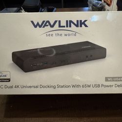 Wavlink displayport Docking Station - BNIB