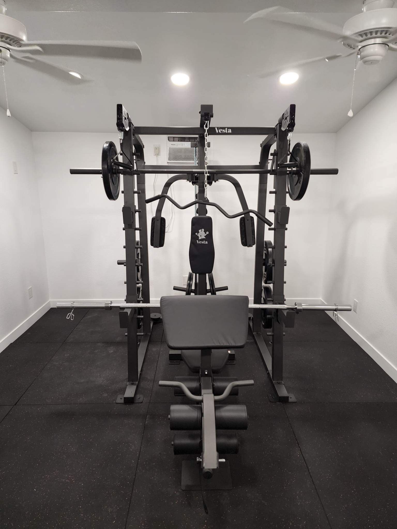 Smith Machine SM2001/FID Adj Bench/Gym Equipment/Fitness/Squat Rack/‼️⭕️WEIGHTS AND BARBELL SOLD INDIVIDUALLY ⭕️‼️FREE  DELIVERY🚚 