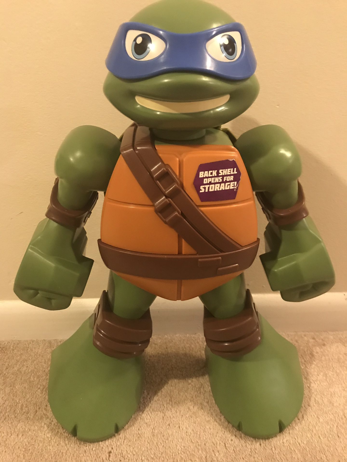 Teenage Mutant Ninja Turtles Half-Shell Heroes 20″ Storage Shell Figure