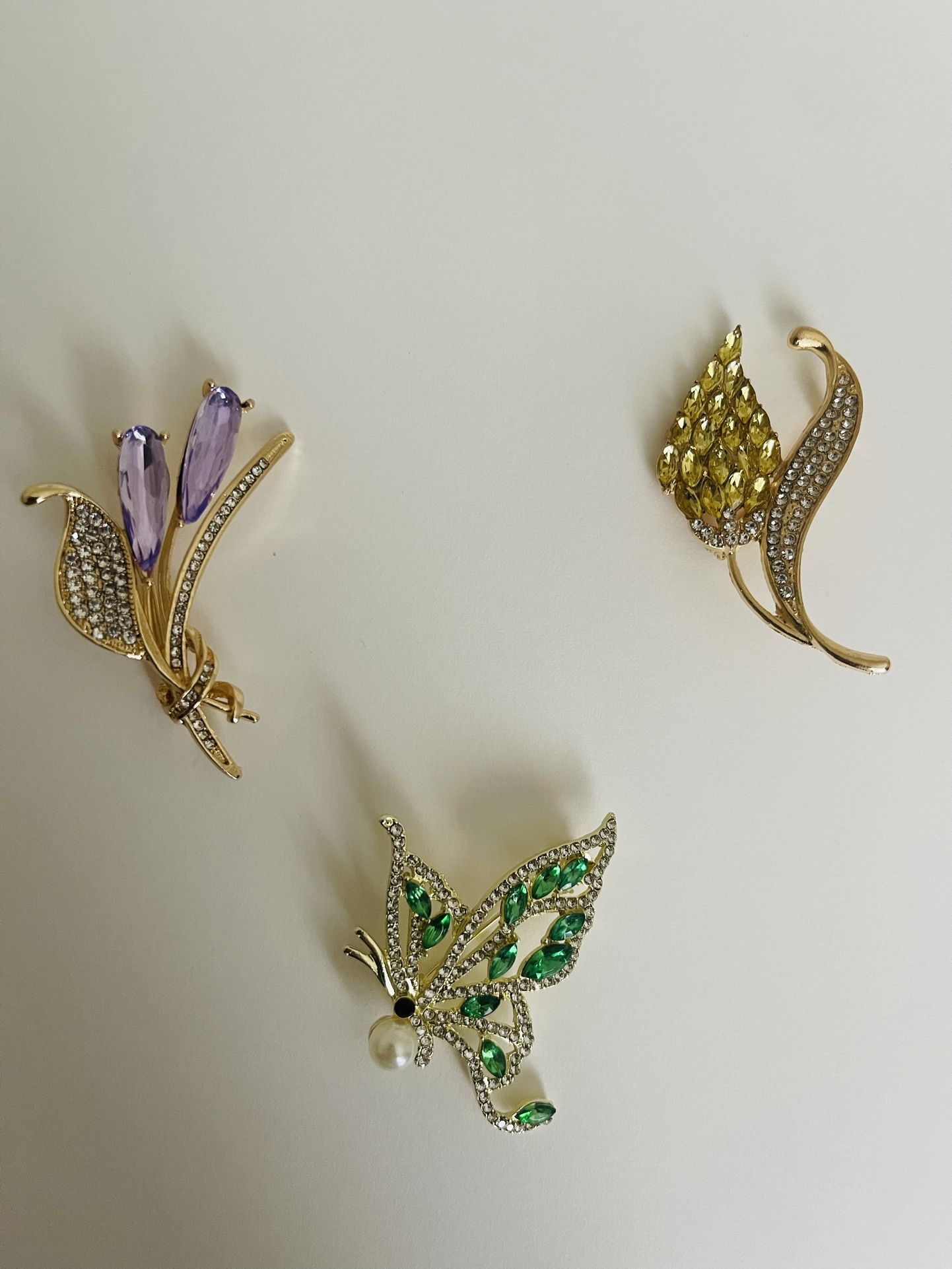 Set of Decorative Brooches