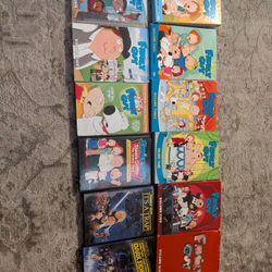 Family Guy TV Show Seasons 1-8 +3 Movies