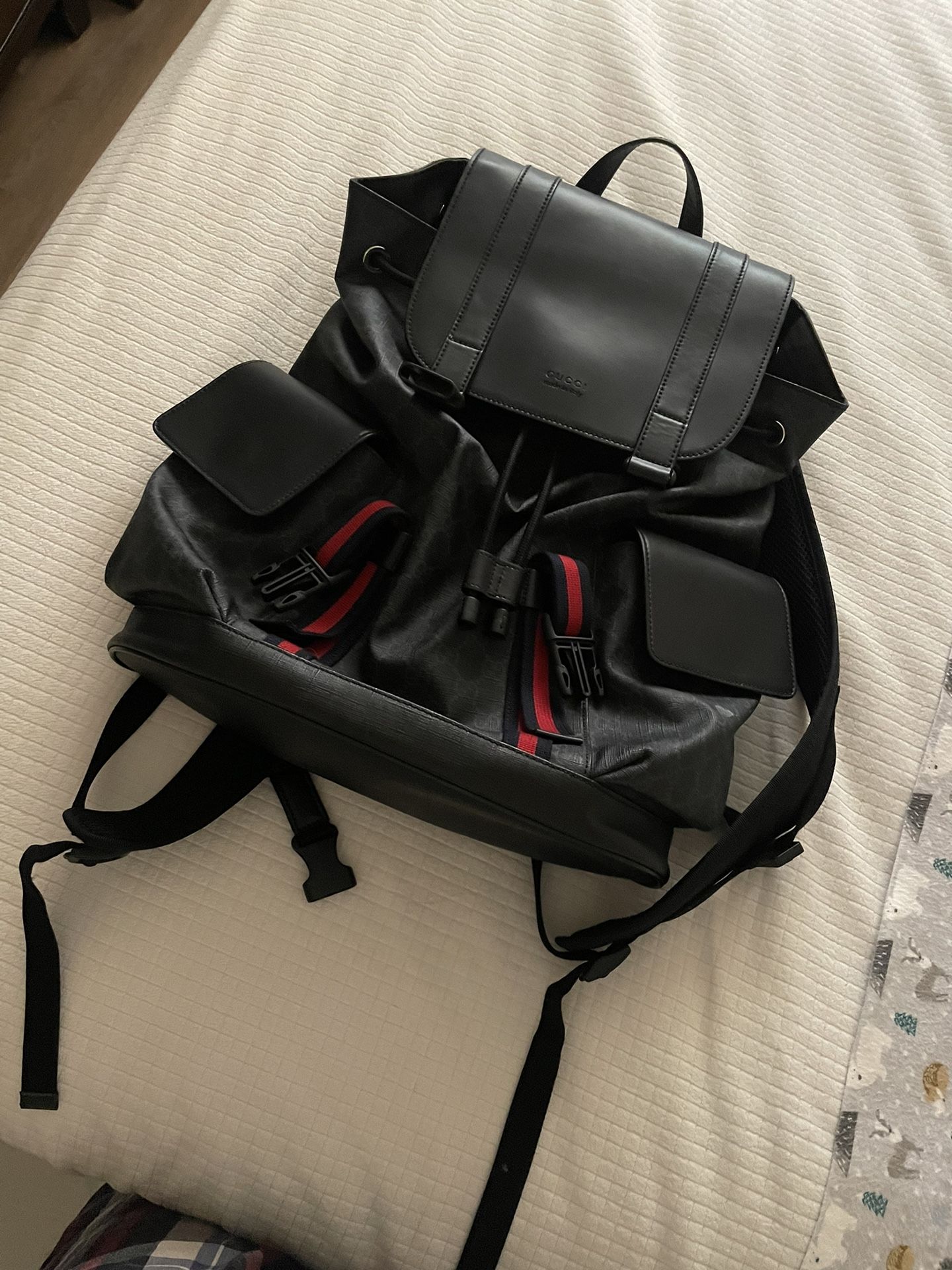 Authentic GG Supreme Gucci Backpack