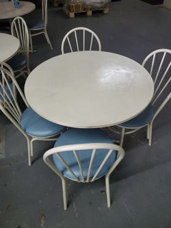 Ice cream parlor tables & chairs