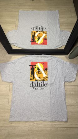 Y2K 2000s Daltile Surf Ventura California Logo Shirt